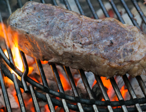 Rindersteak mit Gemüse