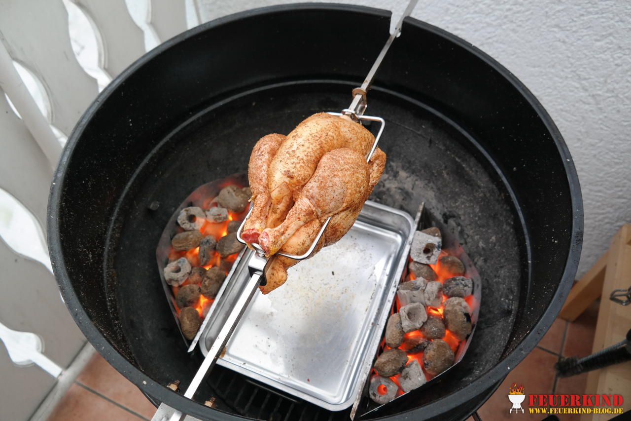 Grillhähnchen vom Drehspieß - Feuerkind Blog